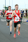 Senior mens 6 stage relay, 2021 Northern 6 and 4 Stage and Young Athletes Road Relays, Redcar. Photo: David T. Hewitson/Sports for All Pics